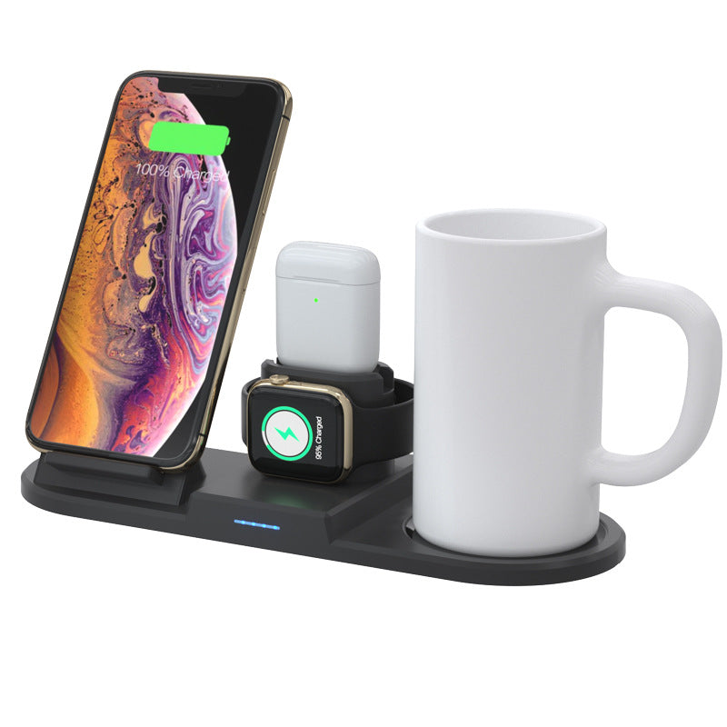 3-in-1 Wireless Charger: Fast Charging Stand for Phone, Watch, and Earbuds